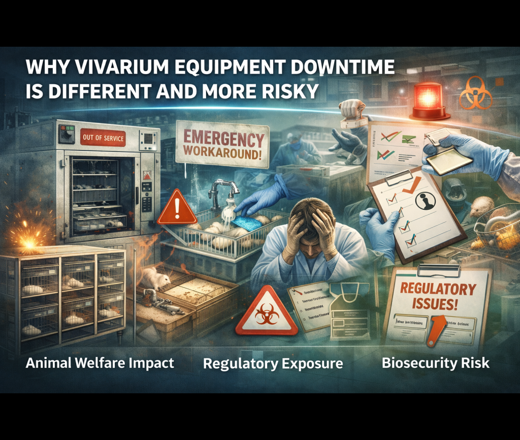 WHY VIVARIUM EQUIPMENT DOWNTIME IS DIFFERENT AND MORE RISKY